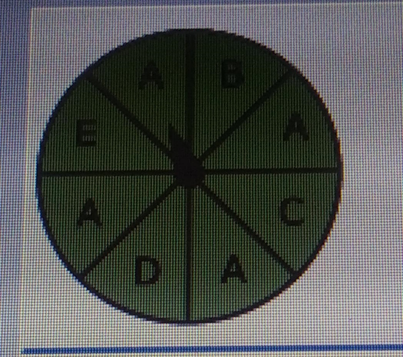 What is the probability of the outcome being an AA: 1/8B: 3/8C: 1/4D: 1/2E: 5/8-example-1