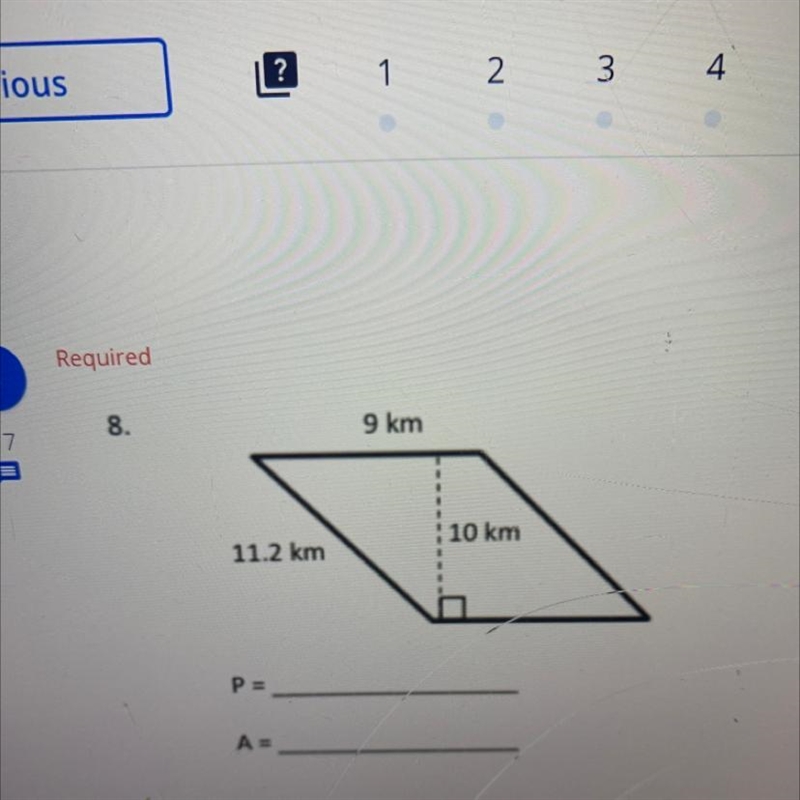 I need help to find the area and perimeter?-example-1