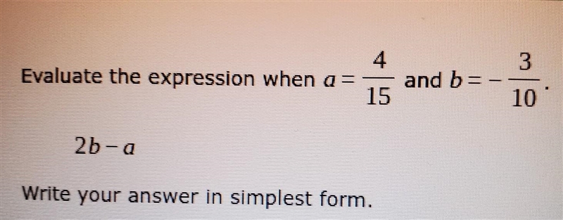 Evaluate the expression write in the simplest form​-example-1