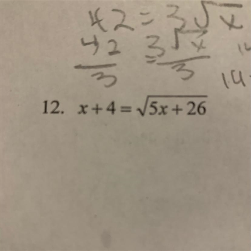 12)Solve each equation or inequality. Write solutions to inequalities in interval-example-1