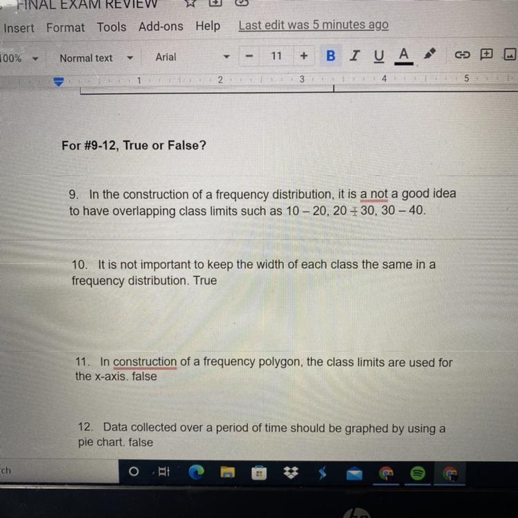 Whats the main difference between true and false. And how can you tell if a problem-example-1