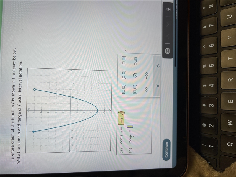 The entire graph of the function F is shown-example-1