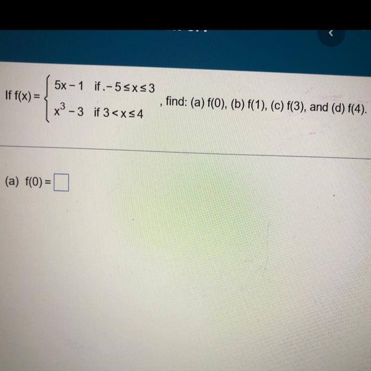 Hell don’t understand homework If f(x)= 5x-1-example-1