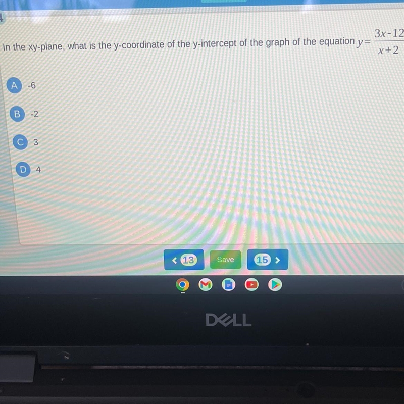 In the xy-plane, what is the y-coordinate of the y-intercept of the graph of the equation-example-1