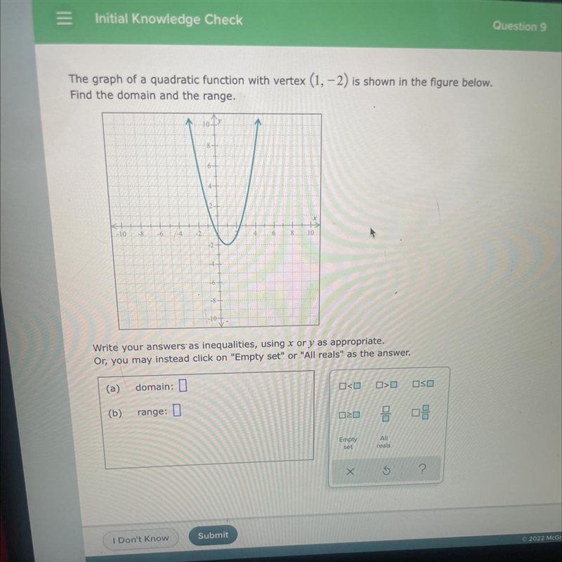 Find the domain and range-example-1