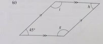 How can I find missing angles mark by letters in this parallelogram?-example-1