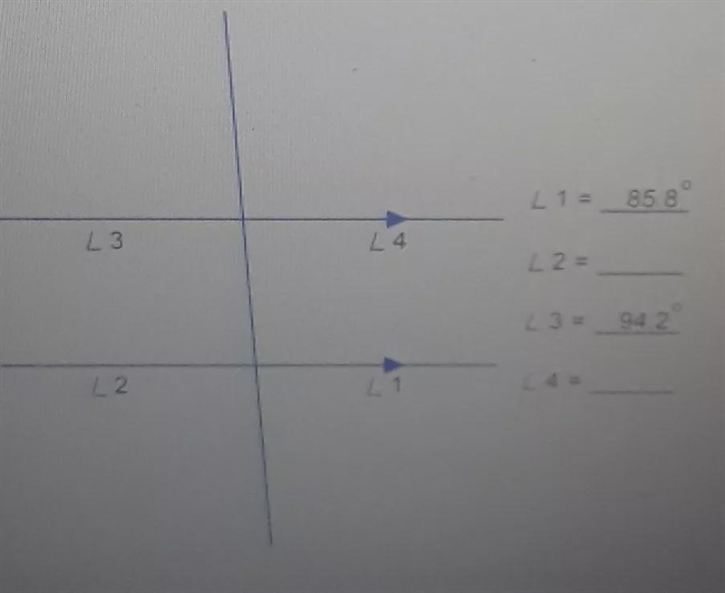 How do I get L1 and L4 from a Corresponding angl?-example-1