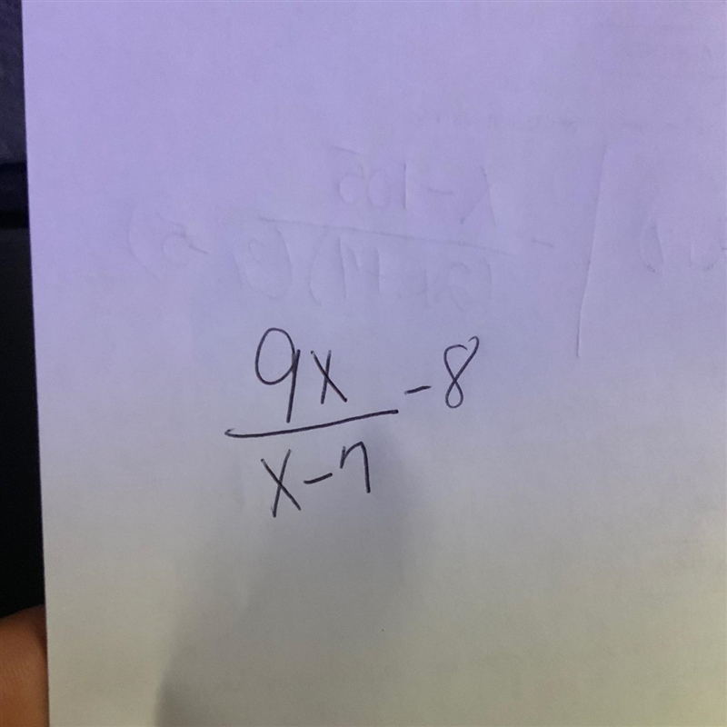 Subtract the rational expression as indicated be sure to express your answer in simplest-example-1