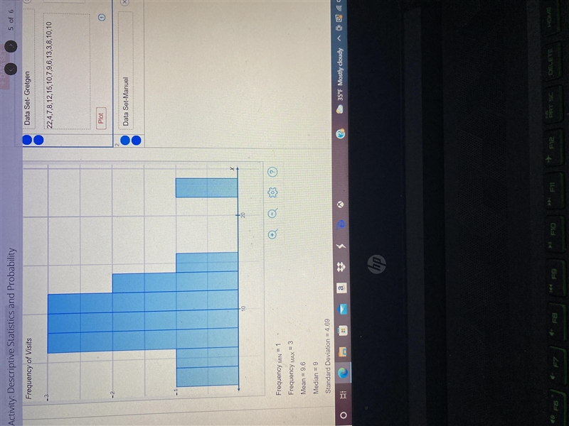 I have these graphed and solved however I am struggling with this part.-example-3