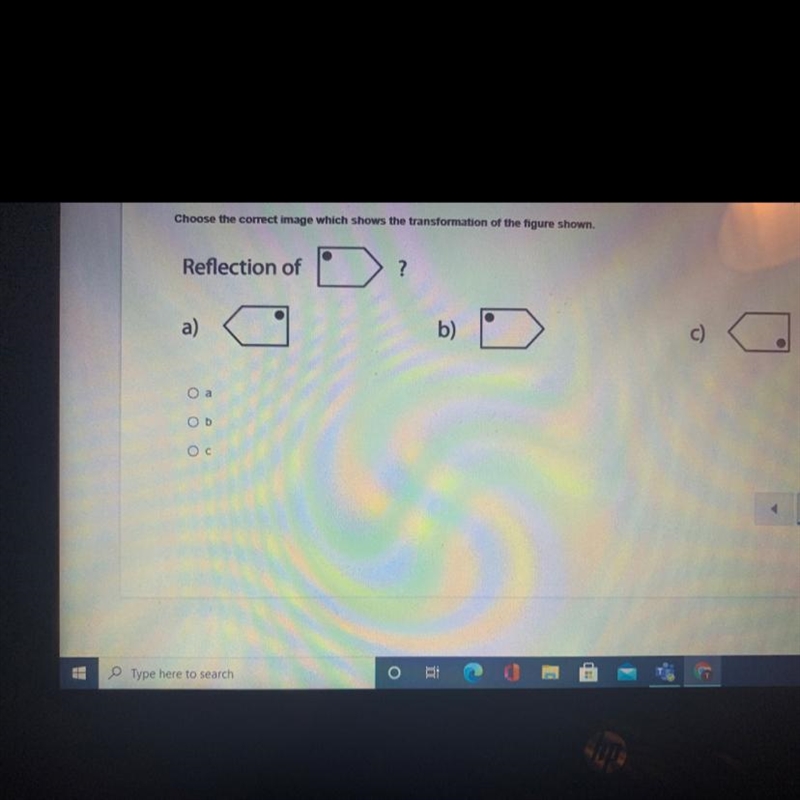 I need to know the correct image which shows the transformation of the figure shown-example-1