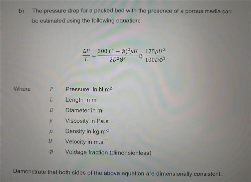 Determine that both sides of the above equation are dimensionally consistent m-example-1