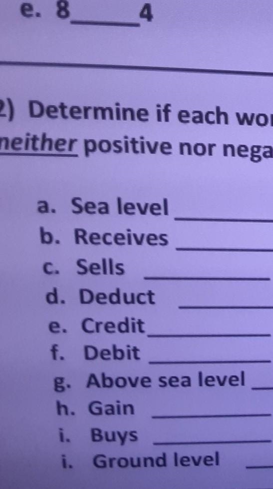 determine if each word describes a positive number and a negative number or neither-example-1