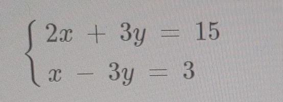 solve the system of equation using the elimination method. show your work. make sure-example-1