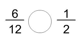 Compare. Choose the correct symbol. A) < B) > C) =-example-1