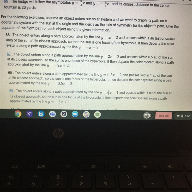 Solve 67 . Find the equation and also sketch the graph.-example-1