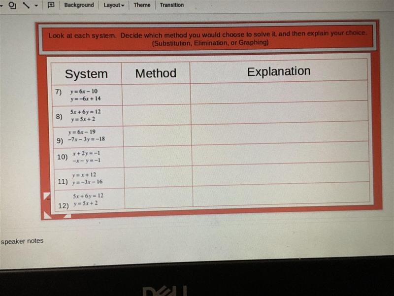 PLEASE HELP ME! I don’t know what to put on “METHOD” and “EXPLANATION.” Please help-example-1