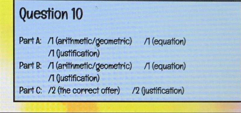 Hello! Need some help on this question with parts a,b, and c. The rubric is linked-example-1