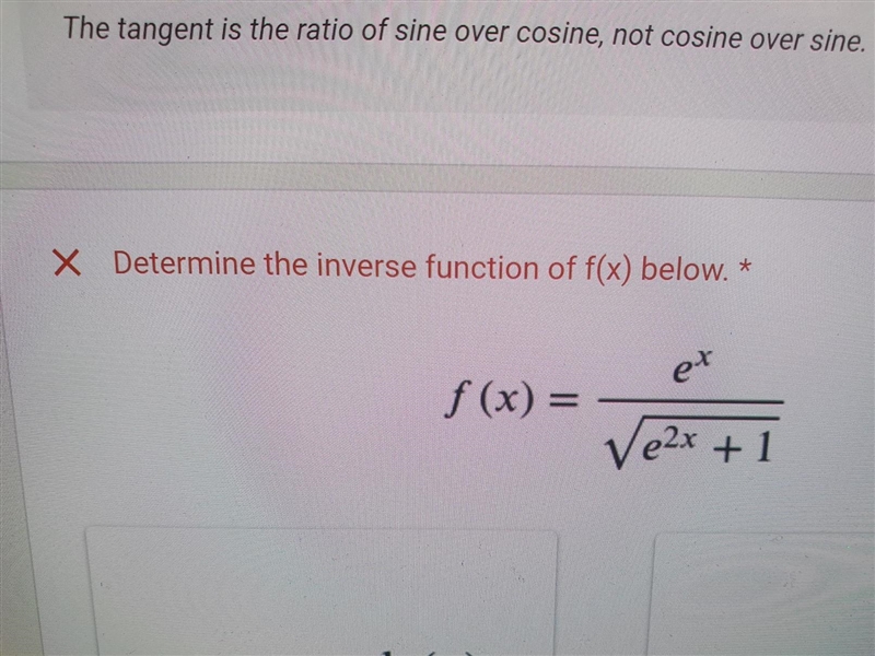 Determine the inverse of the function​-example-1