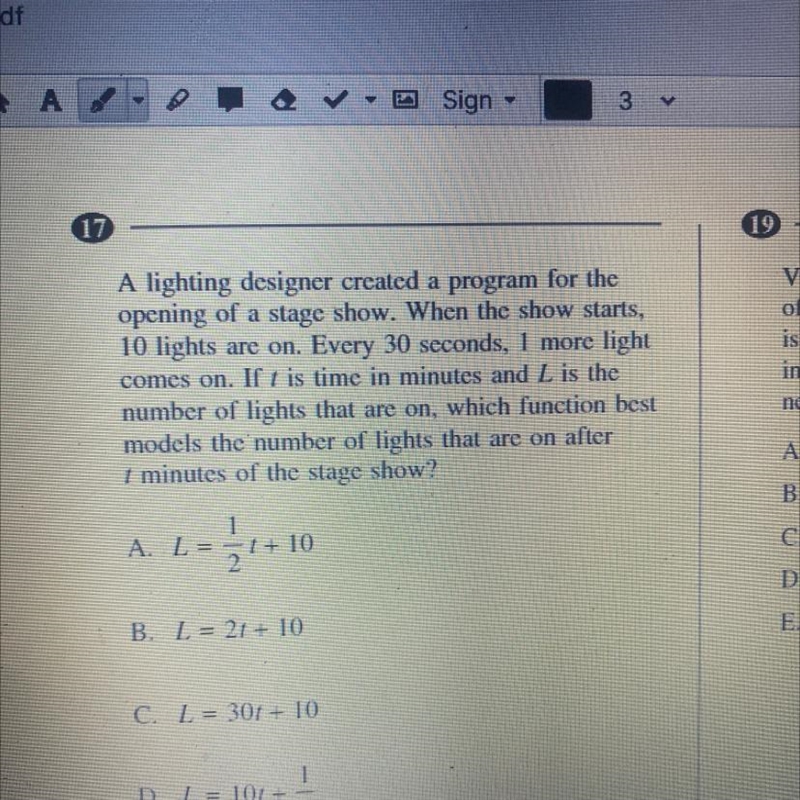 A lighting designer created a program for the opening of a stage show when the show-example-1