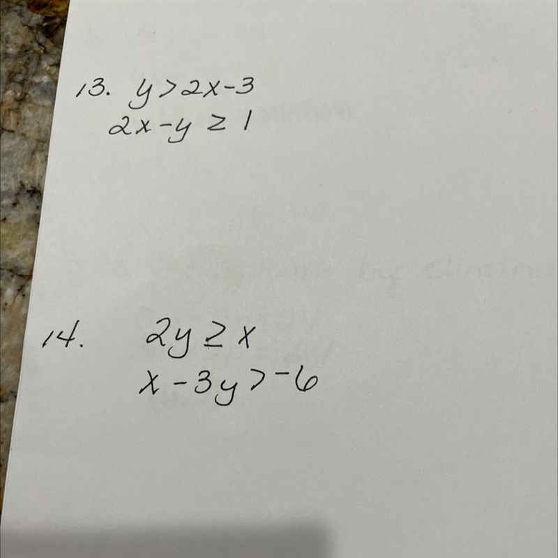 Would you please help me with both problems :) the instructions would like me to solve-example-1