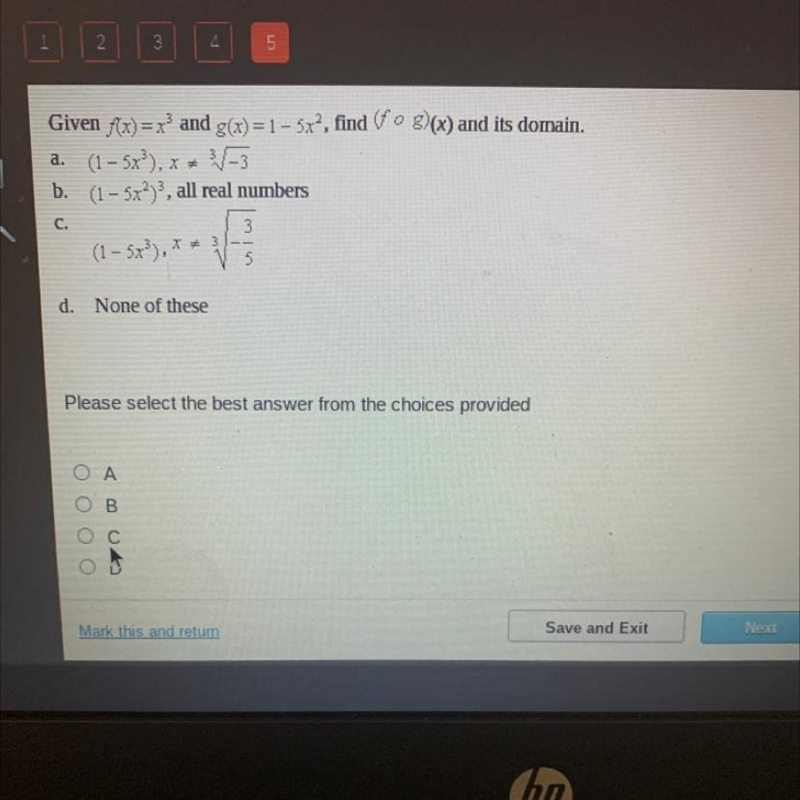 Please select the best answer from the choices provided .-example-1