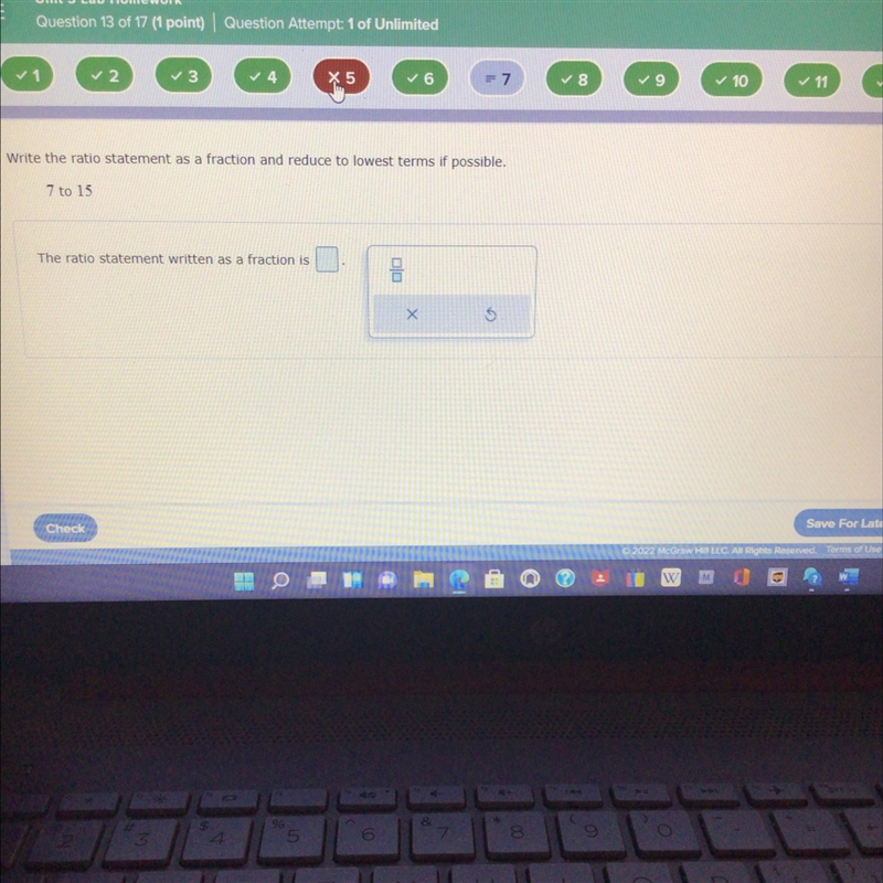 Write the ratio statement as a fraction and reduced to the lowest term if possible-example-1