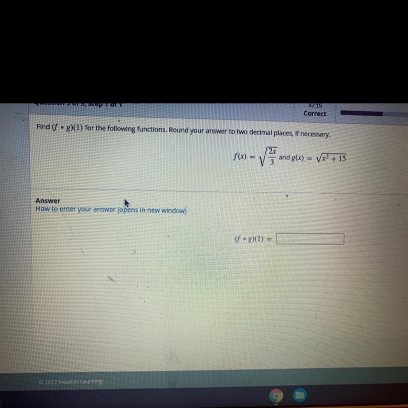 For the following function round your answer to two decimal places if necessary-example-1