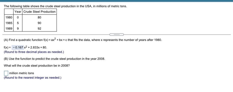 Please help me with the sample question. The first part is already done as shown.-example-1