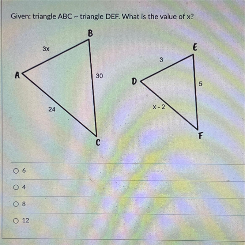 Given: ∠A ≅∠D, ∠B ≅∠E This is 2 seperate triangles ABC is one triangle and DEF is-example-1