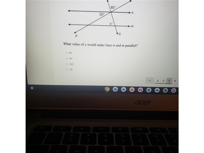 Based on the diagram below, which statement is true? b a C 110° 115° d 60° e 120° Oь-example-1