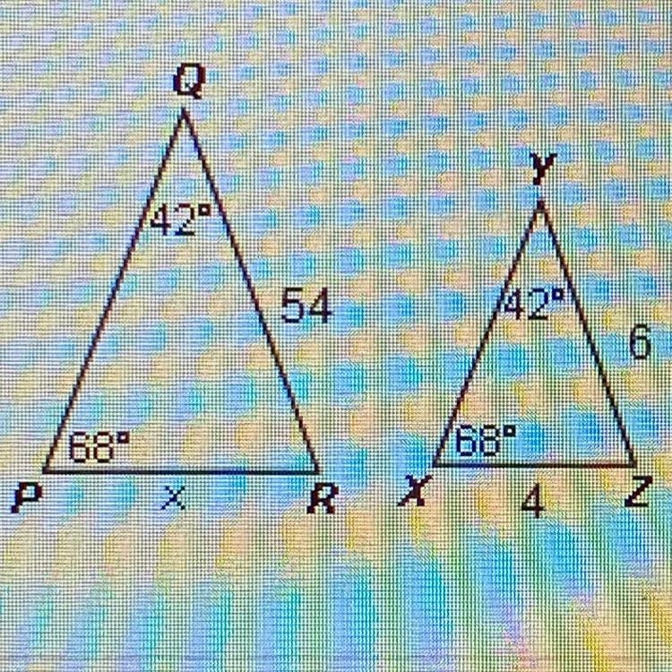 What is the length of PR ? A. 36 units B. 48 units C. 42 units D. 24 units-example-1