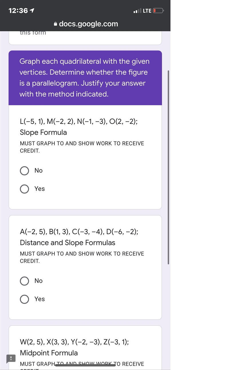 Don’t know how to graph certain formulas asked by my teacher (geometry-example-1