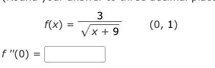 Evaluate the second derivative of the function at the given point. Use a computer-example-1