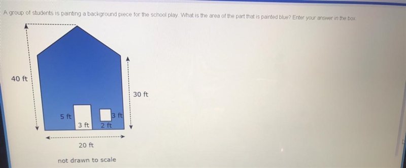 Calculator A group of students is painting a background piece for the school play-example-1