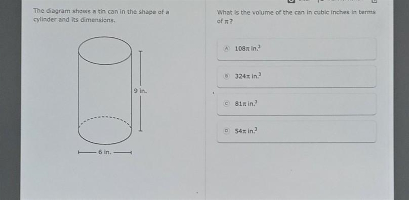 What is the volume of the can in cubic inches in terms of-example-1