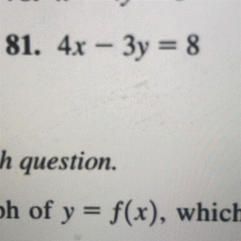 A) rewrite each equation using function notation f(x) b) find f(3)-example-1