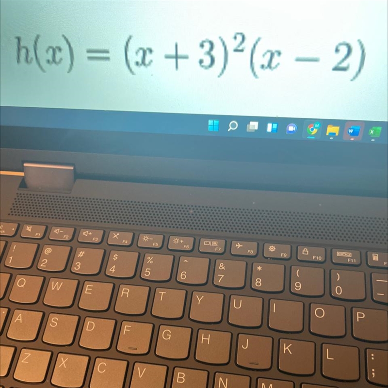 Given the equation below graph the polynomial.Indicate x and y intercepts, multiplicity-example-1