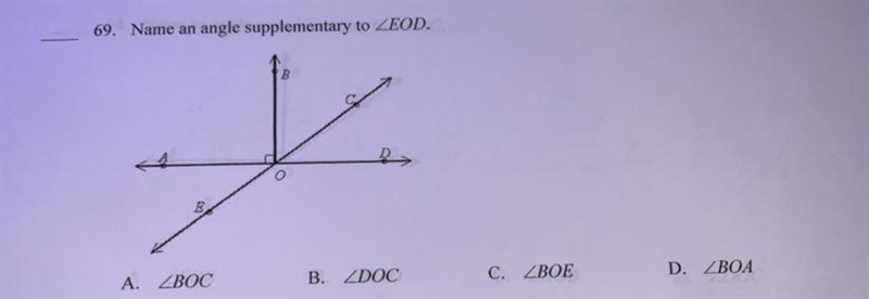 Name an angle supplementary to-example-1