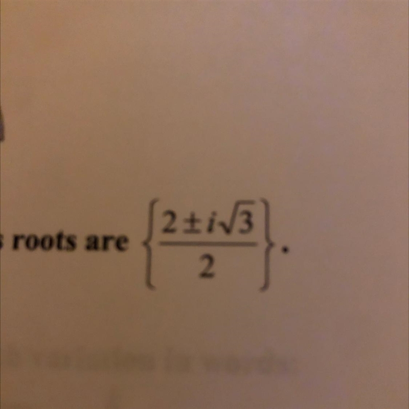 Find a quadratic equation in standard form given its roots are:-example-1