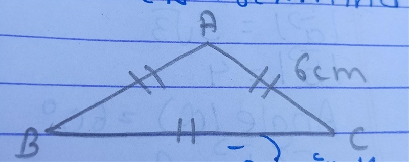 In the given triangle ABC, AB = BC = CA = 6cm. find the value of BAvector. BCvector-example-1