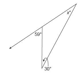 What is the value of x? 41 29 60 31-example-1