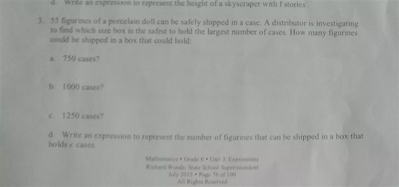 part 2...expression using numbers and variables....need help with number 3 ..hello-example-1