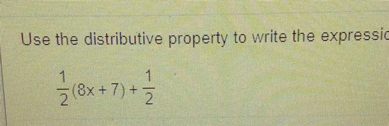 Use the distributive property to write the expression without parentheses then simplify-example-1