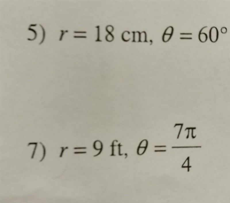 Find the length of each arc. Round your answers to the nearest tenth. NO LINKS!! Part-example-1