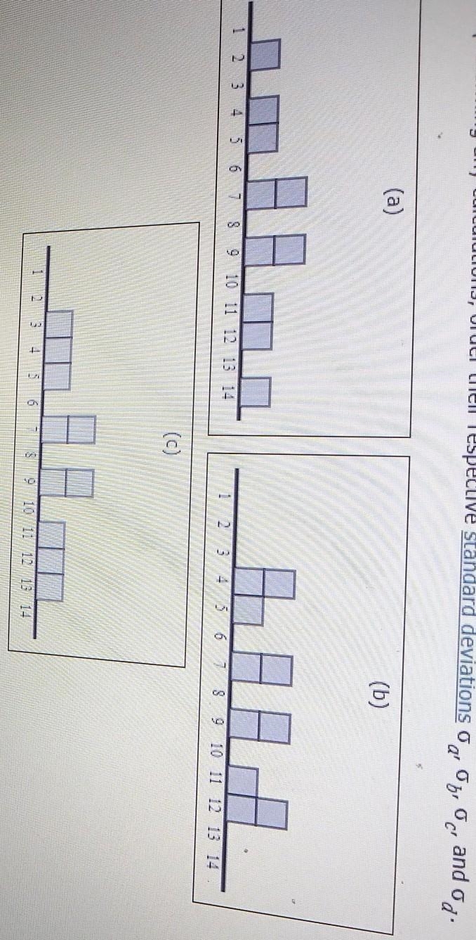 3 distribution label ABC are presented below by there a histogram each distribution-example-1