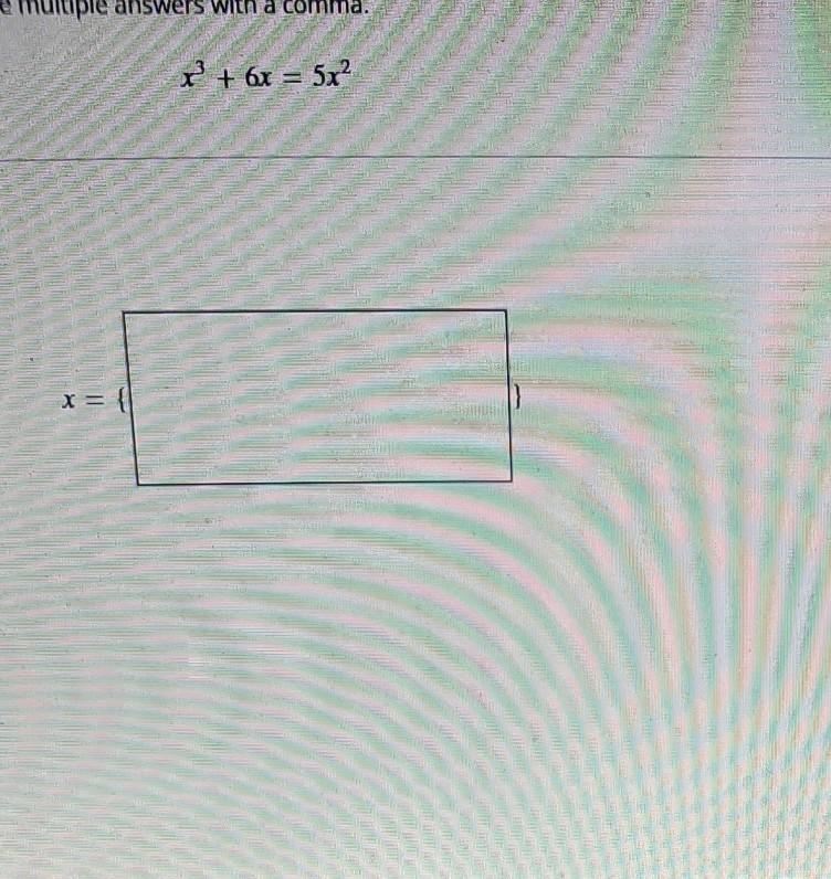 Solve the following equation by factoring. Separate multiple answers with a comma-example-1