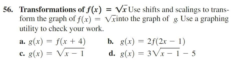 Solve d with a graph and briefly explain the transformation-example-1