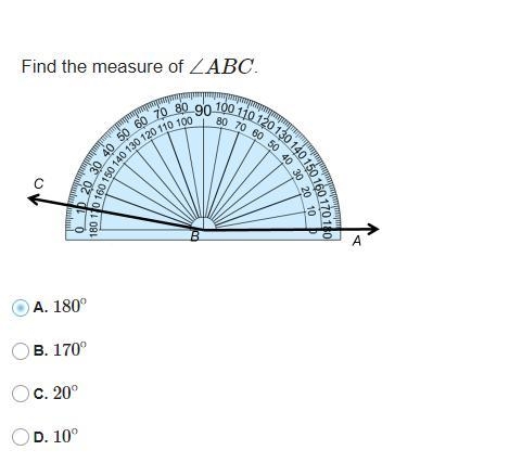 Find the measure of ∠ABC.-example-1