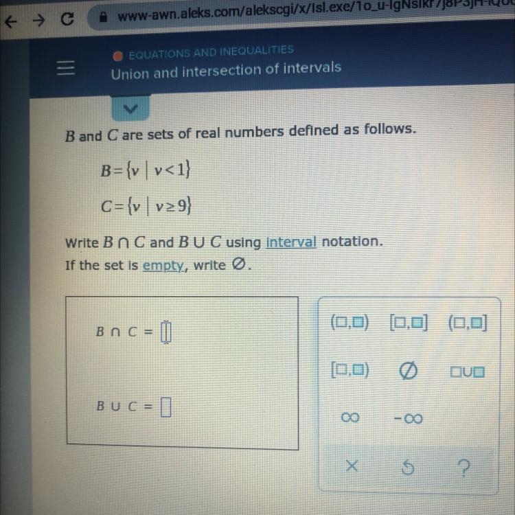 B and Care sets of real numbers defined as follows.-example-1