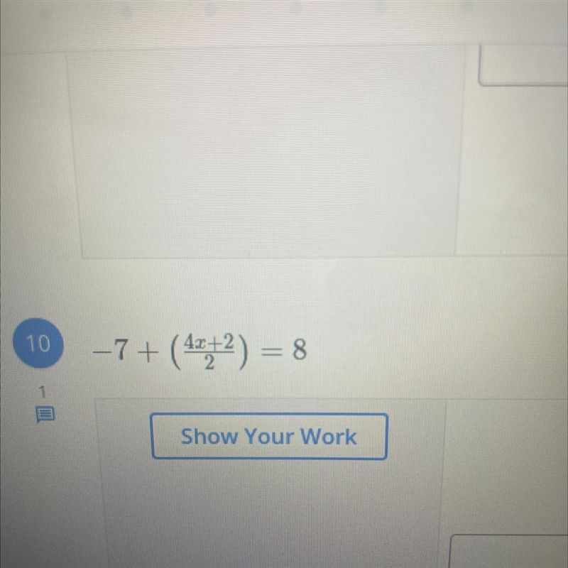 Rewrite! Write an new and equivalent equation that is easier to solve-example-1